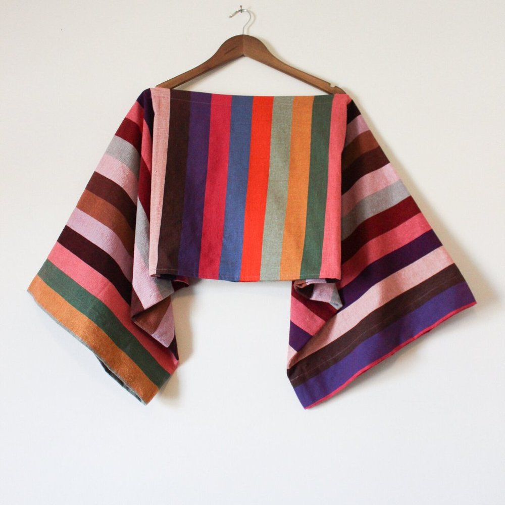 Oaxacan Rainbow Top -  Technicolor